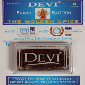 1 gram Devi saffron pack