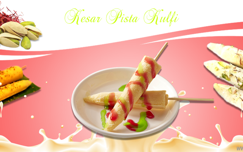 Kesar Pista Kulfi